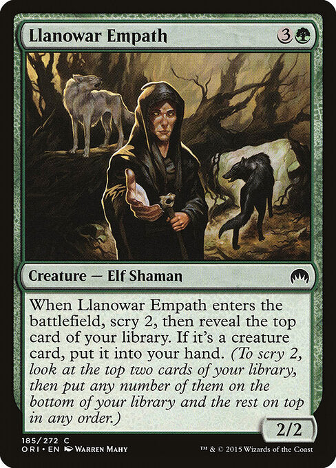 Llanowar Empath - Magic Origins - 185