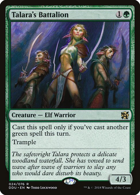 Talara's Battalion - Duel Decks: Elves vs. Inventors - 24