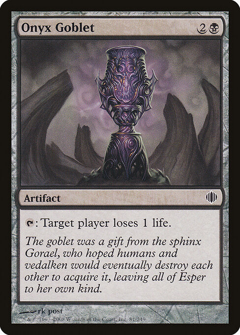 Onyx Goblet - Shards of Alara - 81