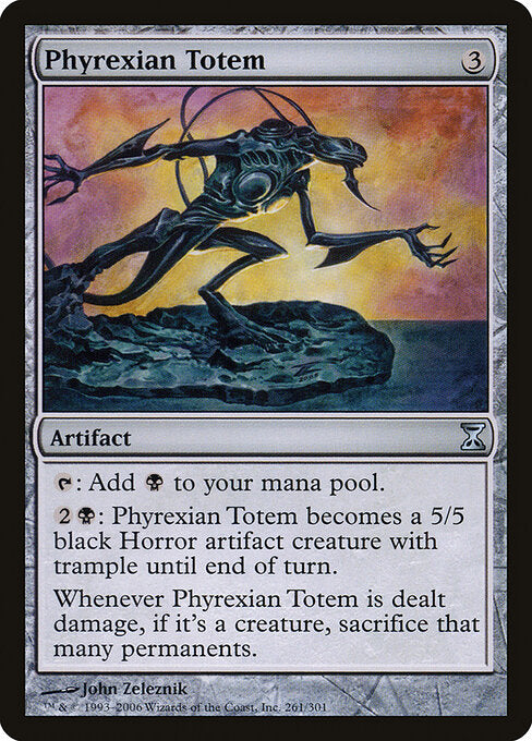 Phyrexian Totem - Time Spiral - 261