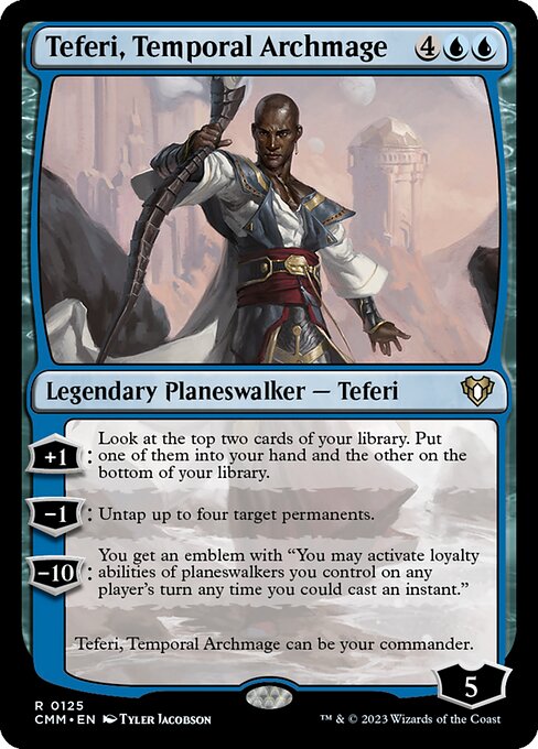 Teferi, Temporal Archmage - Commander Masters - 125