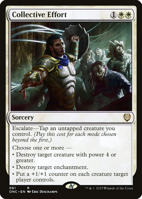 Collective Effort - Phyrexia: All Will Be One Commander - 61