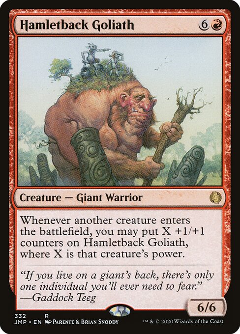 Hamletback Goliath - Jumpstart - 332