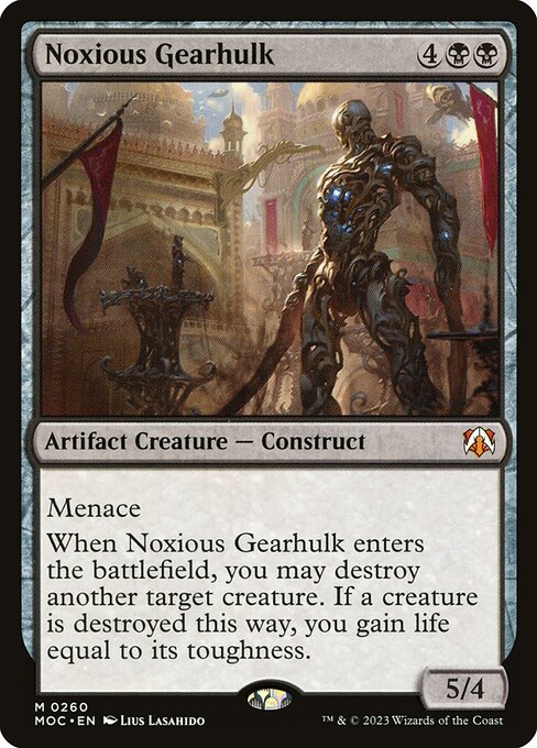 Noxious Gearhulk - March of the Machine Commander - 260