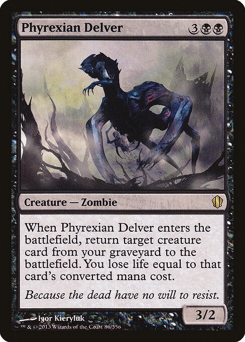 Phyrexian Delver - Commander 2013 - 86