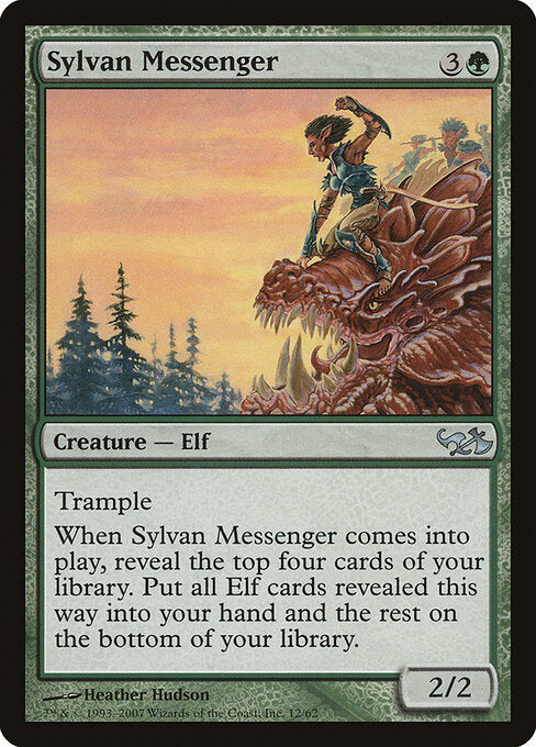 Sylvan Messenger - Duel Decks: Elves vs. Goblins - 12