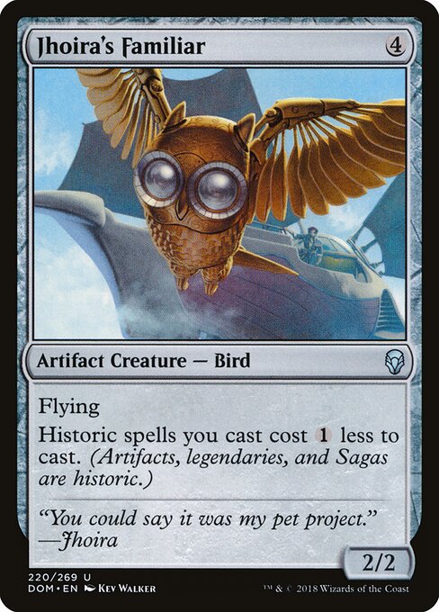 Jhoira's Familiar - Dominaria - 220