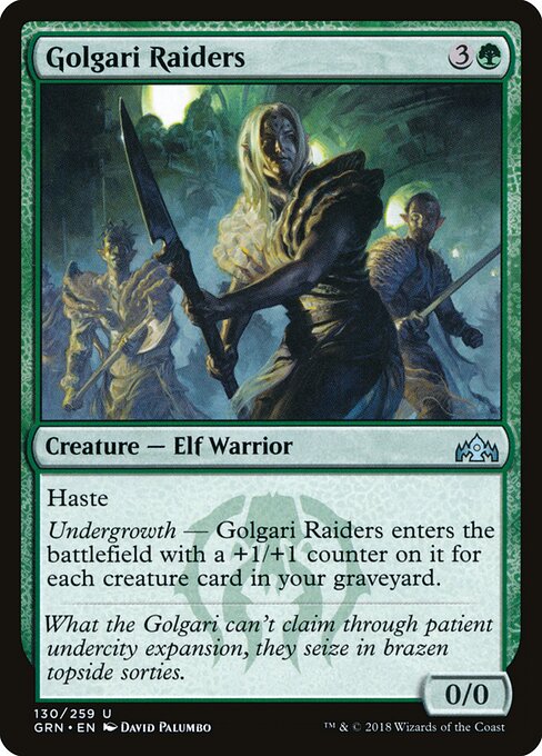 Golgari Raiders - Guilds of Ravnica - 130