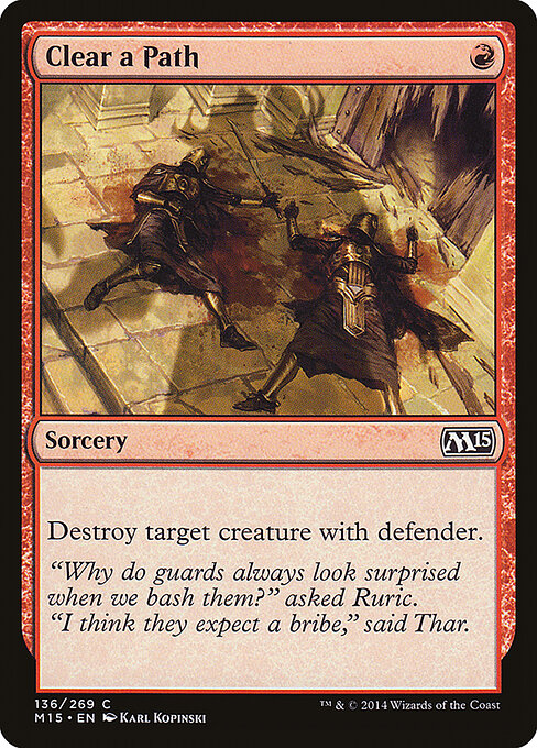 Clear a Path - Magic 2015 - 136
