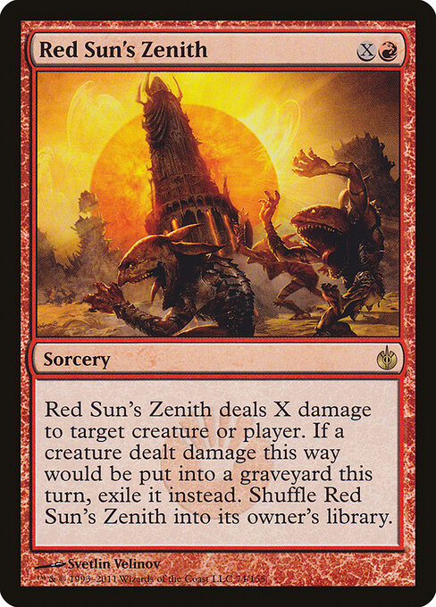 Red Sun's Zenith - Mirrodin Besieged - 74