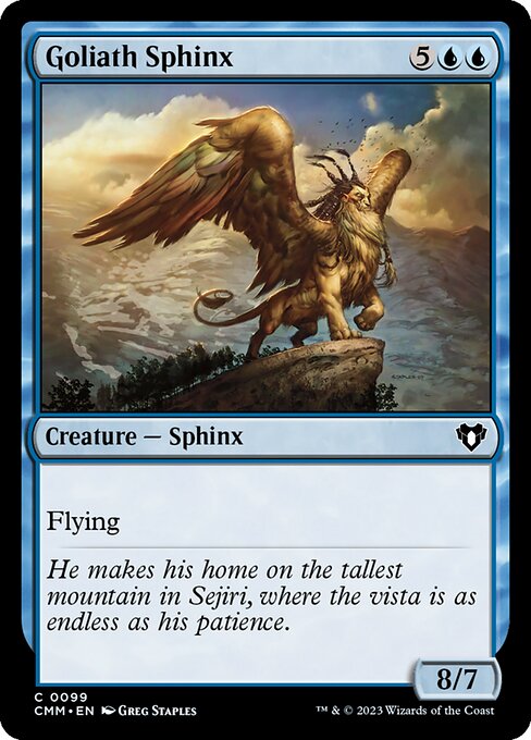 Goliath Sphinx - Commander Masters - 99