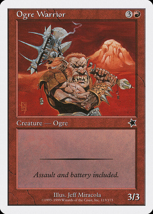 Ogre Warrior - Starter 1999 - 113