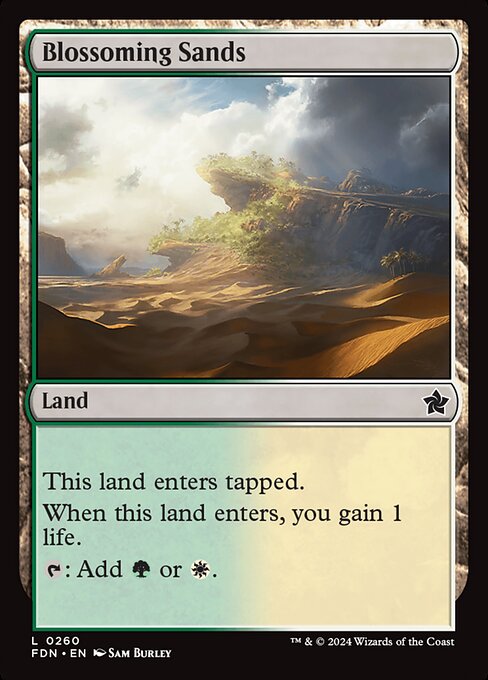 Blossoming Sands - Foundations - 260