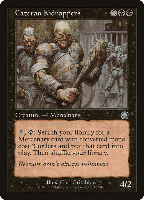 Cateran Kidnappers - Mercadian Masques - 122
