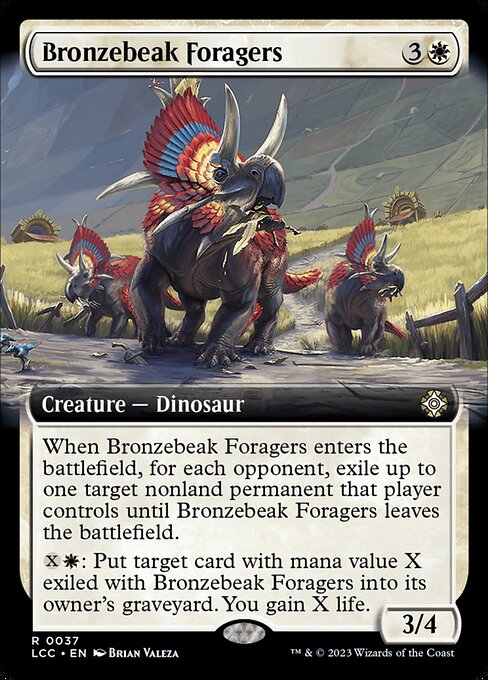 Bronzebeak Foragers - The Lost Caverns of Ixalan Commander - 37