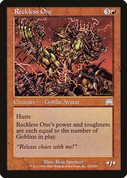 Reckless One - Onslaught - 222