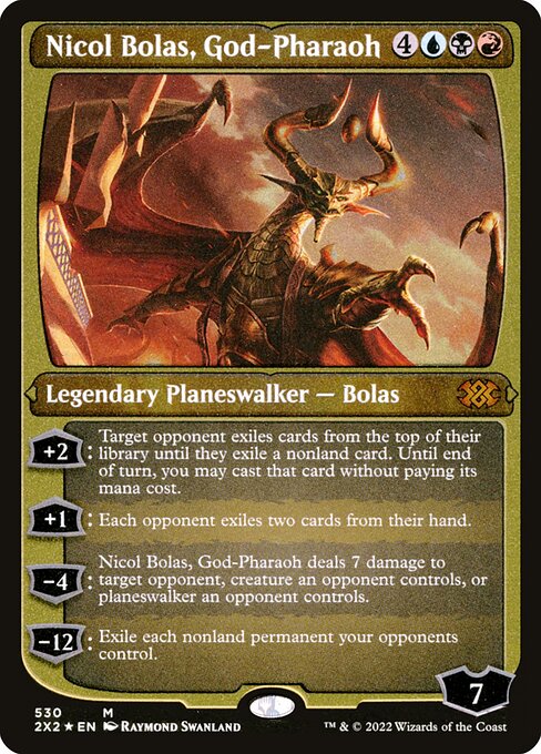 Nicol Bolas, God-Pharaoh - Double Masters 2022 - 530