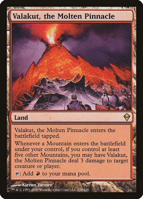 Valakut, the Molten Pinnacle - Zendikar - 228