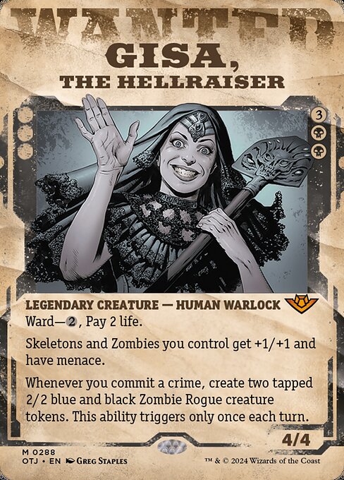 Gisa, the Hellraiser - Outlaws of Thunder Junction - 288