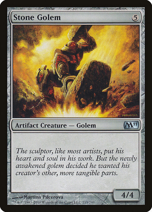 Stone Golem - Magic 2011 - 215