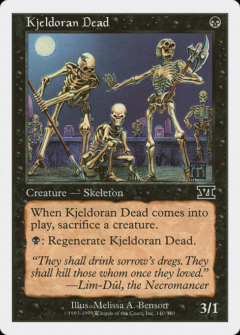 Kjeldoran Dead - Classic Sixth Edition - 140