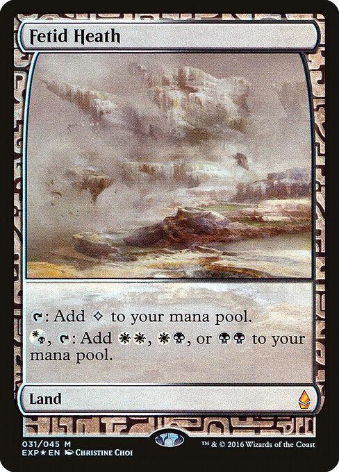 Fetid Heath - Zendikar Expeditions - 31