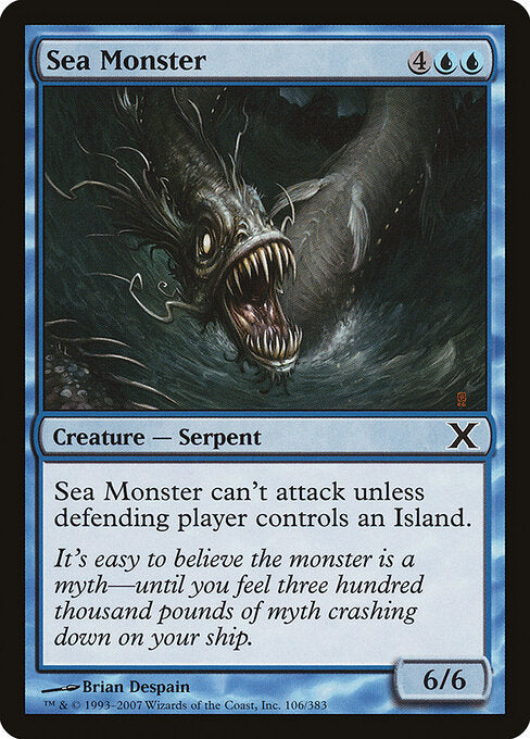 Sea Monster - Tenth Edition - 106
