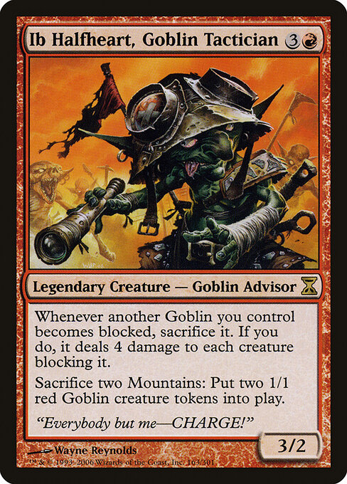 Ib Halfheart, Goblin Tactician - Time Spiral - 163