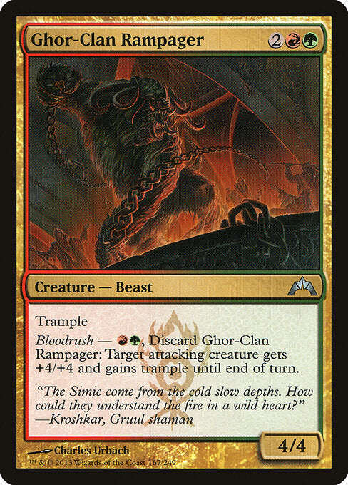Ghor-Clan Rampager - Gatecrash - 167
