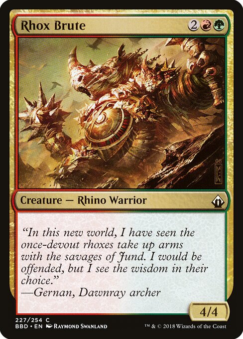 Rhox Brute - Battlebond - 227
