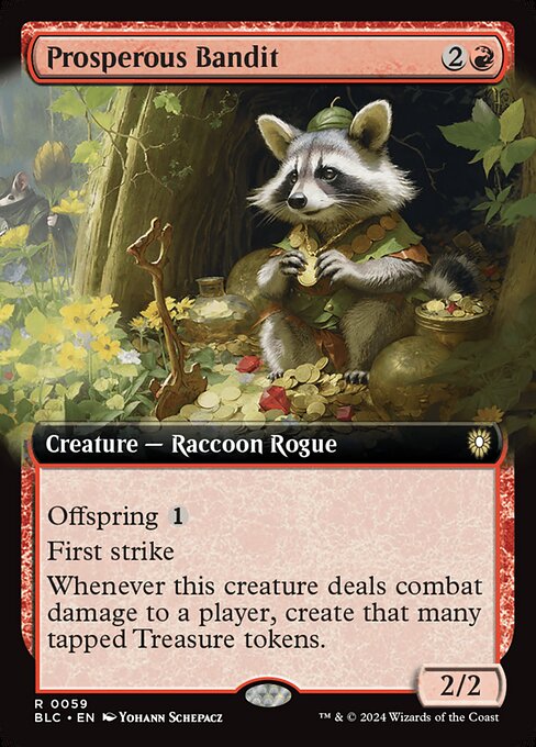 Prosperous Bandit - Bloomburrow Commander - 59