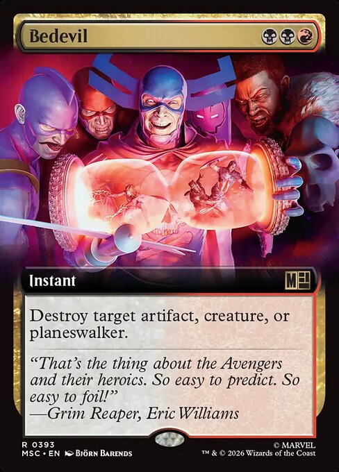 Bedevil - Marvel Super Heroes Commander - 393