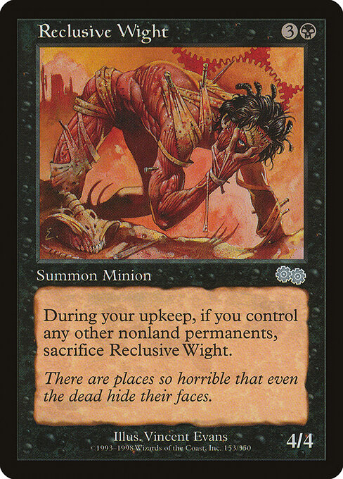 Reclusive Wight - Urza's Saga - 153