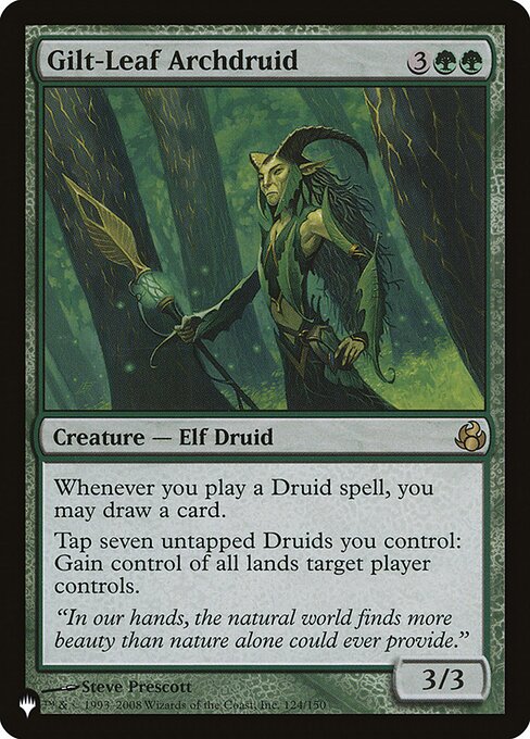 Gilt-Leaf Archdruid - The List - MOR-124