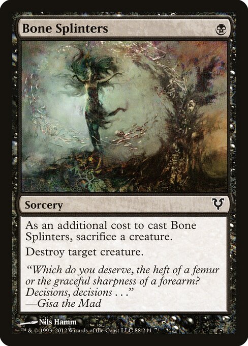 Bone Splinters - Avacyn Restored - 88