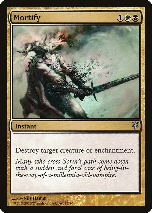 Mortify - Duel Decks: Sorin vs. Tibalt - 25