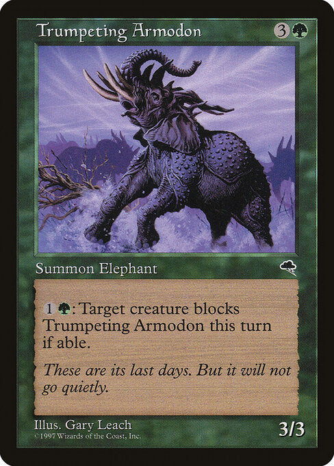 Trumpeting Armodon - Tempest - 262