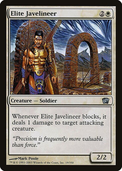 Elite Javelineer - Eighth Edition - 19★