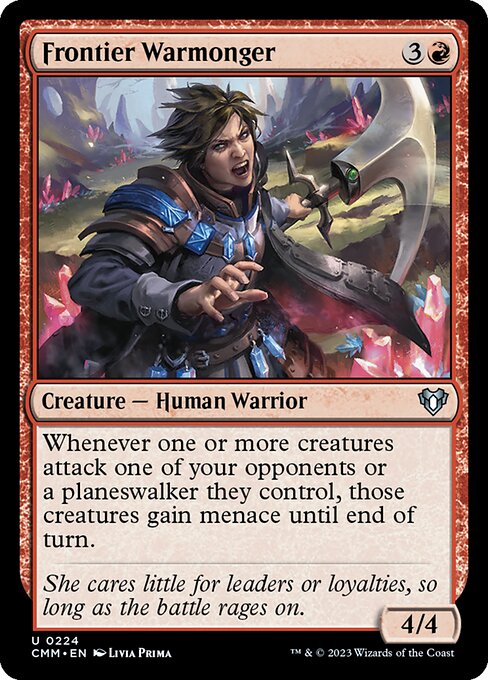 Frontier Warmonger - Commander Masters - 224