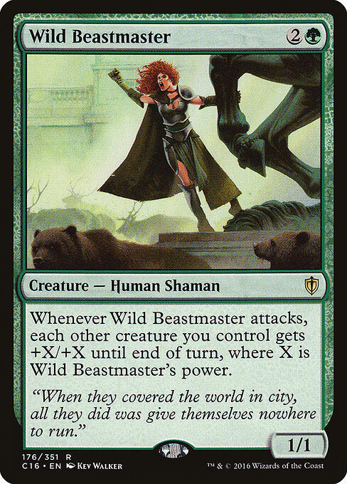 Wild Beastmaster - Commander 2016 - 176