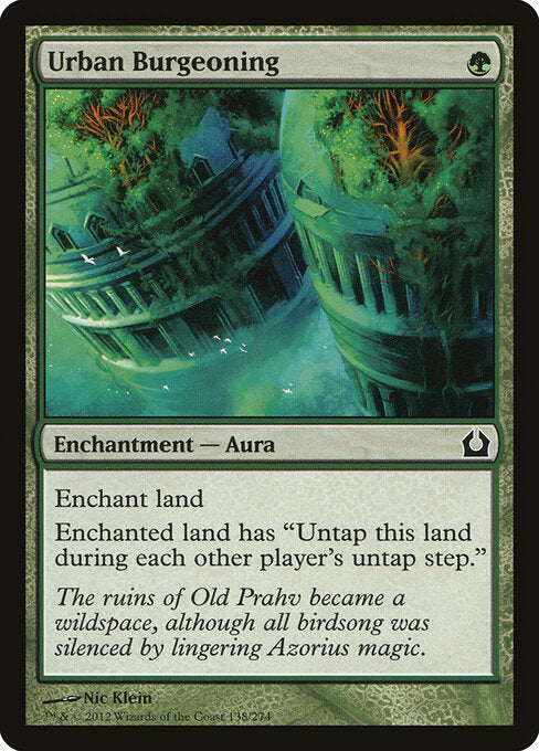 Urban Burgeoning - Return to Ravnica - 138