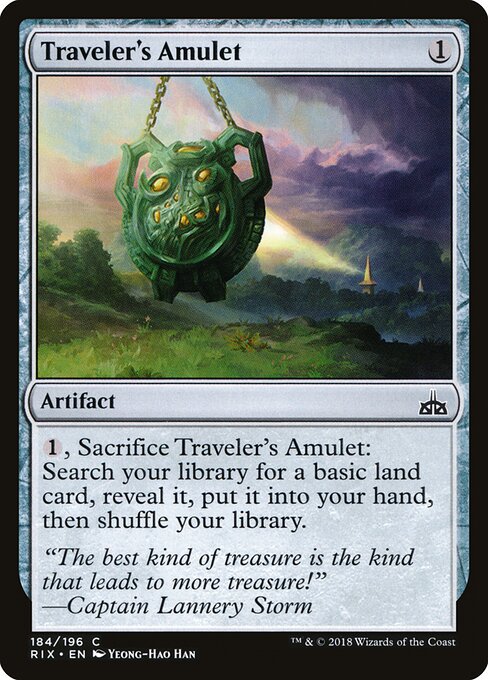 Traveler's Amulet - Rivals of Ixalan - 184
