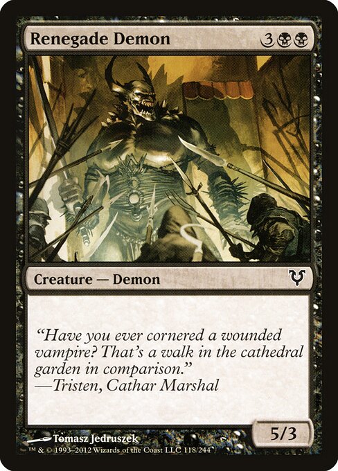 Renegade Demon - Avacyn Restored - 118