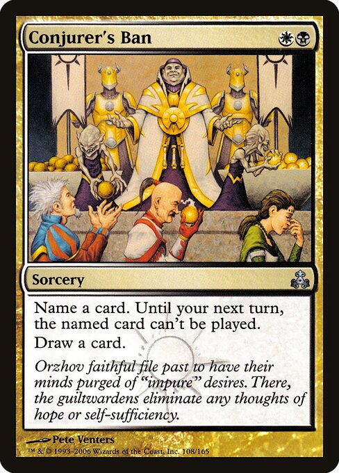 Conjurer's Ban - Guildpact - 108