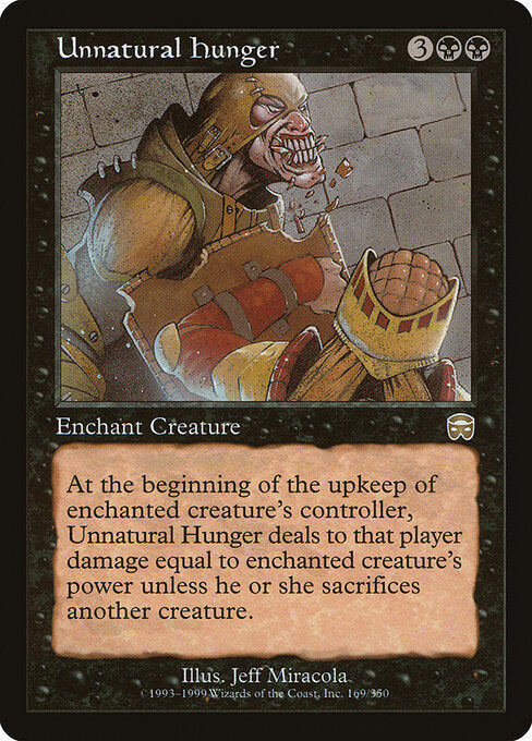Unnatural Hunger - Mercadian Masques - 169
