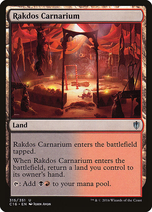Rakdos Carnarium - Commander 2016 - 315