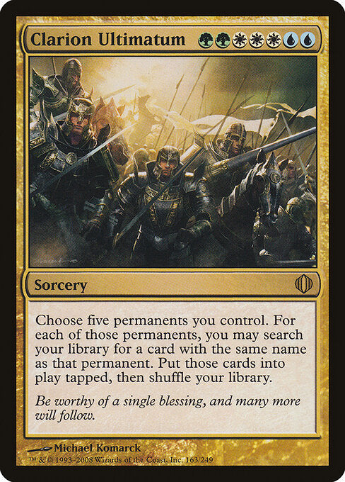 Clarion Ultimatum - Shards of Alara - 163
