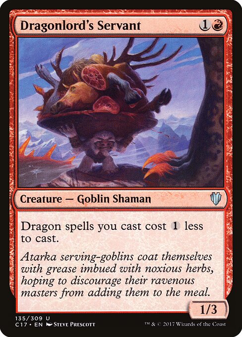 Dragonlord's Servant - Commander 2017 - 135