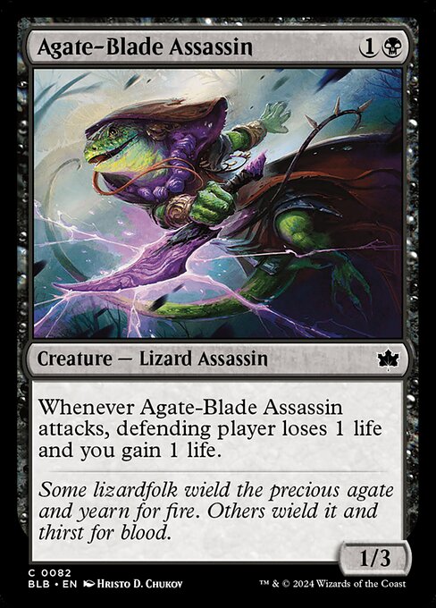 Agate-Blade Assassin - Bloomburrow - 82