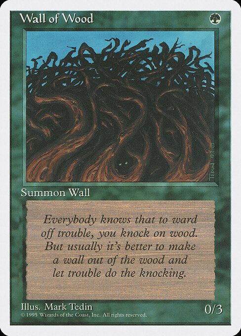 Wall of Wood - Fourth Edition - 284